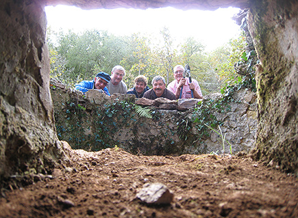 Chantier de nettoyage chemins de St Jacques