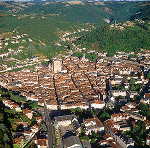 La bastide de Villefranche de Rouergue