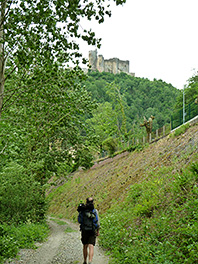 Arrivée sous Najac